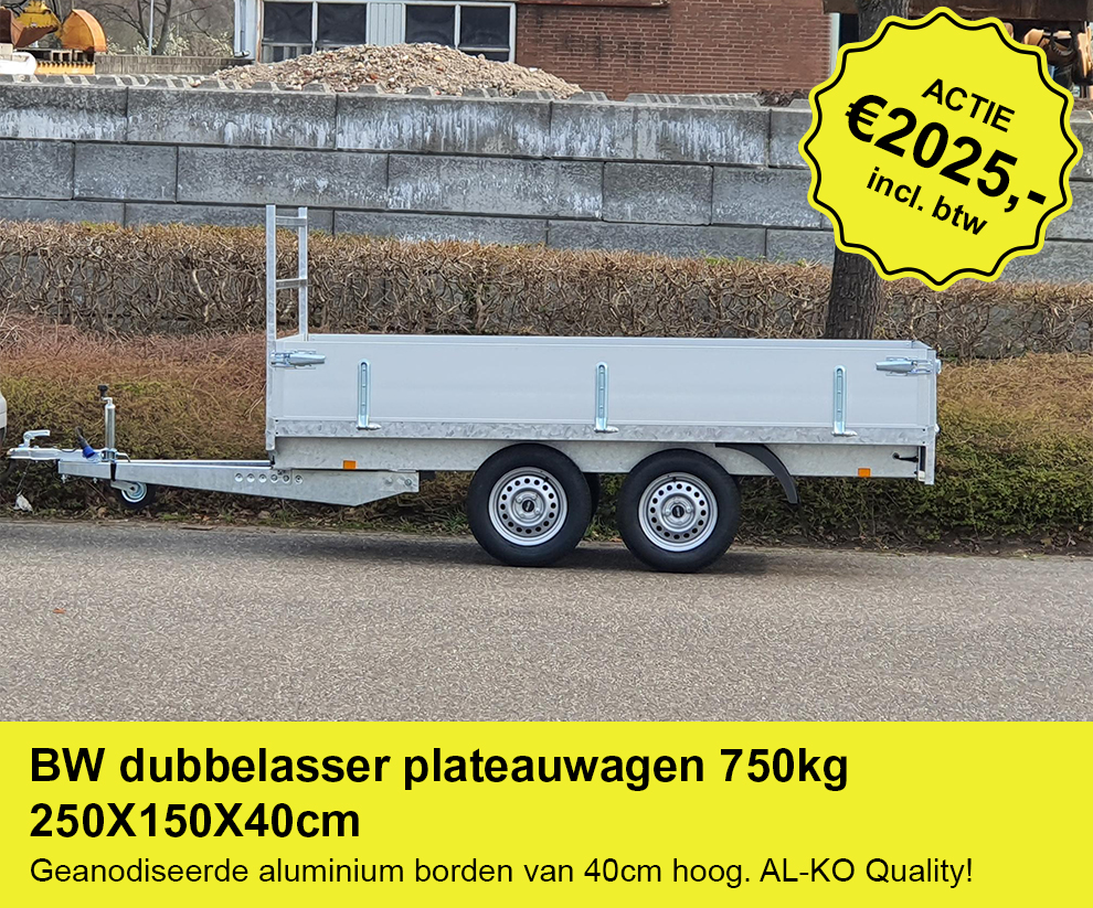 BW-dubbelasser-plateauwagen-750kg-250X150X40cm