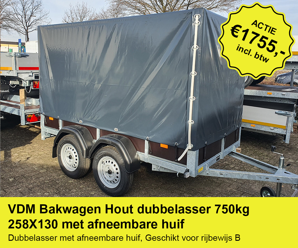 Weytens-Bakwagen-Hout-dubbelasser-750kg-258X130-met-afneembare-huif