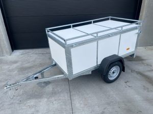 VDM bagagewagen, wit