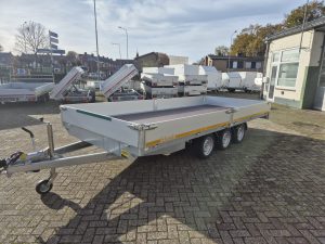 eduard plateauwagen 500x200 3-asser 3500kg