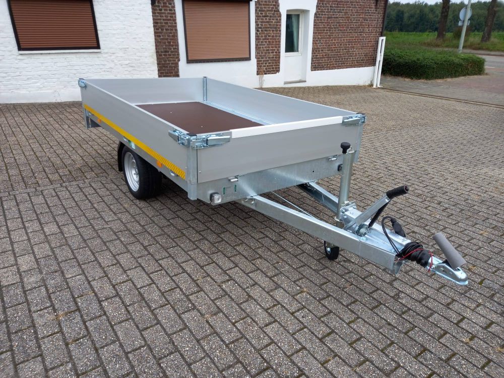 Verleden aanvaarden doen alsof EDUARD plateauwagen enkelasser 1350kg 256X150 - Jagers Aanhangwagens