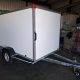 power trailer gesloten enkelasser