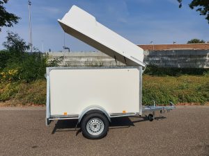 BW vakantie bagagewagen gesloten wagen