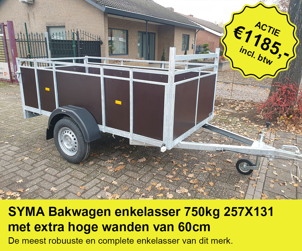 SYMA-Bakwagen-enkelasser-750kg-257X131-met-extra-hoge-wanden-van-60cm