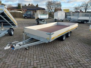 Edaurd multitransporter 400x200 3000kg met oprijplaten