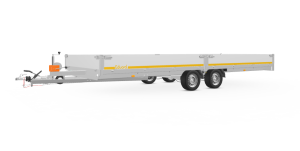 Eduard multitransporter 600x220 met lier en oprijplaten 3500kg dubbelasser