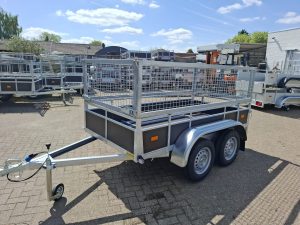 Syma dubbelasser bakwagen met loofrek