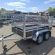 Syma dubbelasser bakwagen met loofrek