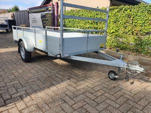 SYMA Bakwagen enkelasser aluminium 750kg 300X130