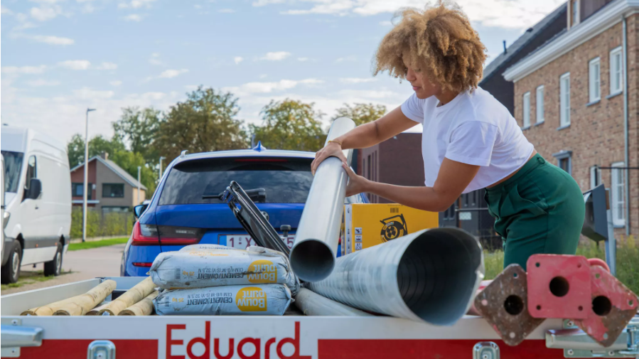 correct laden aanhangwagen