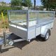 Syma bakwagen enkelas aluminium met loofrek